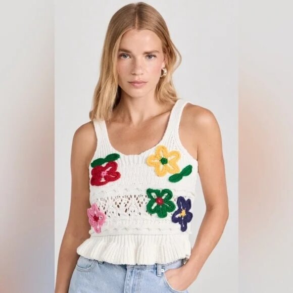 Blank NYC Crochet Tank - Picture 1 of 2